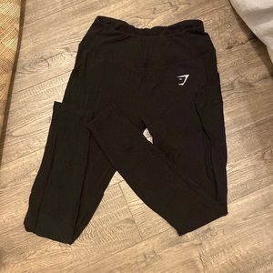 Gym shark black mesh leggings
